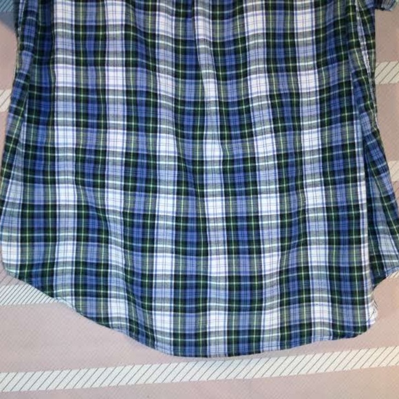 MEN'S GAP PLAID BUTTON-DOWN POCKET SHIRT SIZE M - Picture 6 of 8